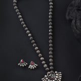 Oxidised Javmani with pendant