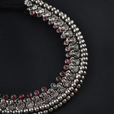 Oxidised Kolhapuri Wajratika Necklace