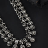 Oxidised Long Kolhapuri Necklace