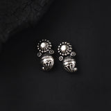 Oxidised Kolhapuri Mango Shape Motif Design Necklace
