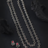 Oxidised Kolhapuri Two Layer Bakuli Haar