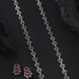 Oxidised Kolhapuri Single Layer Bakuli Haar