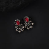 Oxidised Kolhapuri Single Layer Bakuli Haar