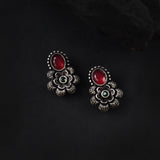 Oxidised Kolhapuri 3 Layer Bakuli Haar
