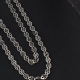 Oxidised Kolhapuri 2 Layer Pohahaar Necklace