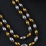 Oxidised Kolhapuri 2 Layer Dual tone Bormala Necklace