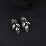 Oxidised Kolhapuri 2 Layer Dual tone Bormala Necklace