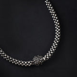 Oxidised Kolhapuri Single Beads Thushi