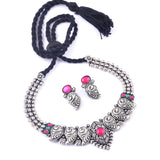 Oxidised Boll chain Necklace